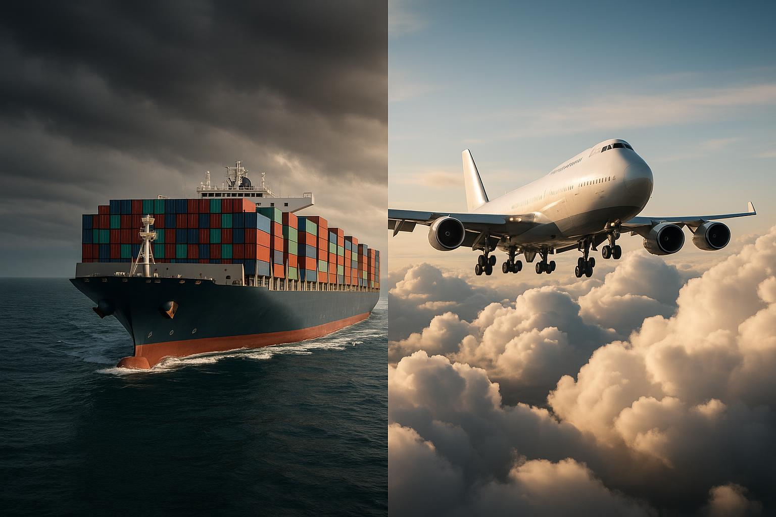 Ocean Freight vs. Air Freight: Which is Right for Your Business?